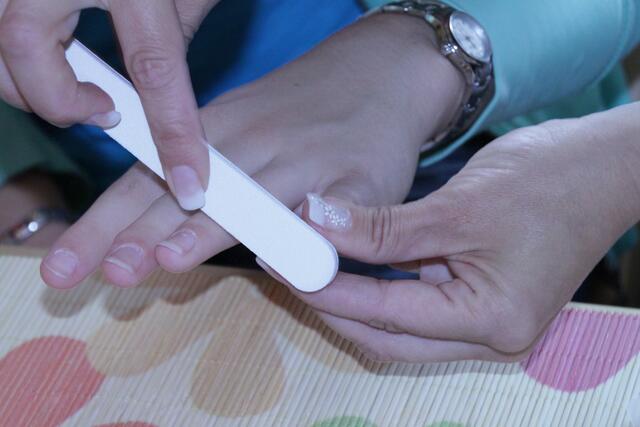 So schön wurden unsere Nägel!