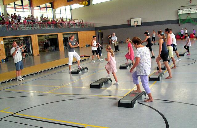 STEP-AEROBIC, Workshop für alle