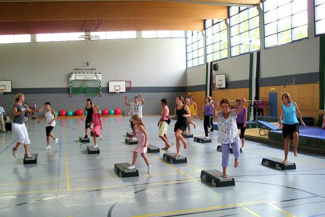STEP-AEROBIC, Workshop für alle