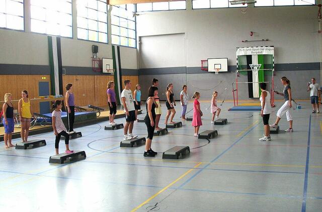 STEP-AEROBIC, Workshop für alle