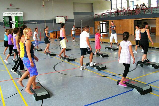 STEP-AEROBIC, Workshop für alle