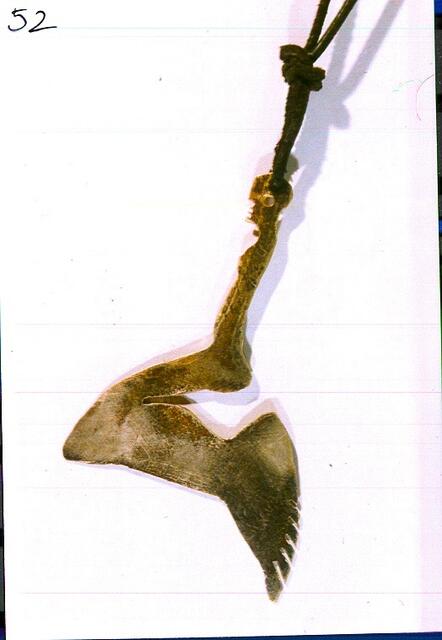 Jane schwingt zu Tarzan - Tumimesser aus Silber