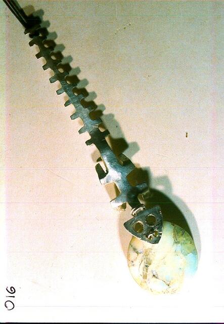 Wüstenläufer(Echse) mit Spur: Silber mit Chrysopras