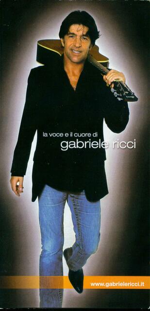 la voce e il cuore di Gabriele Ricci