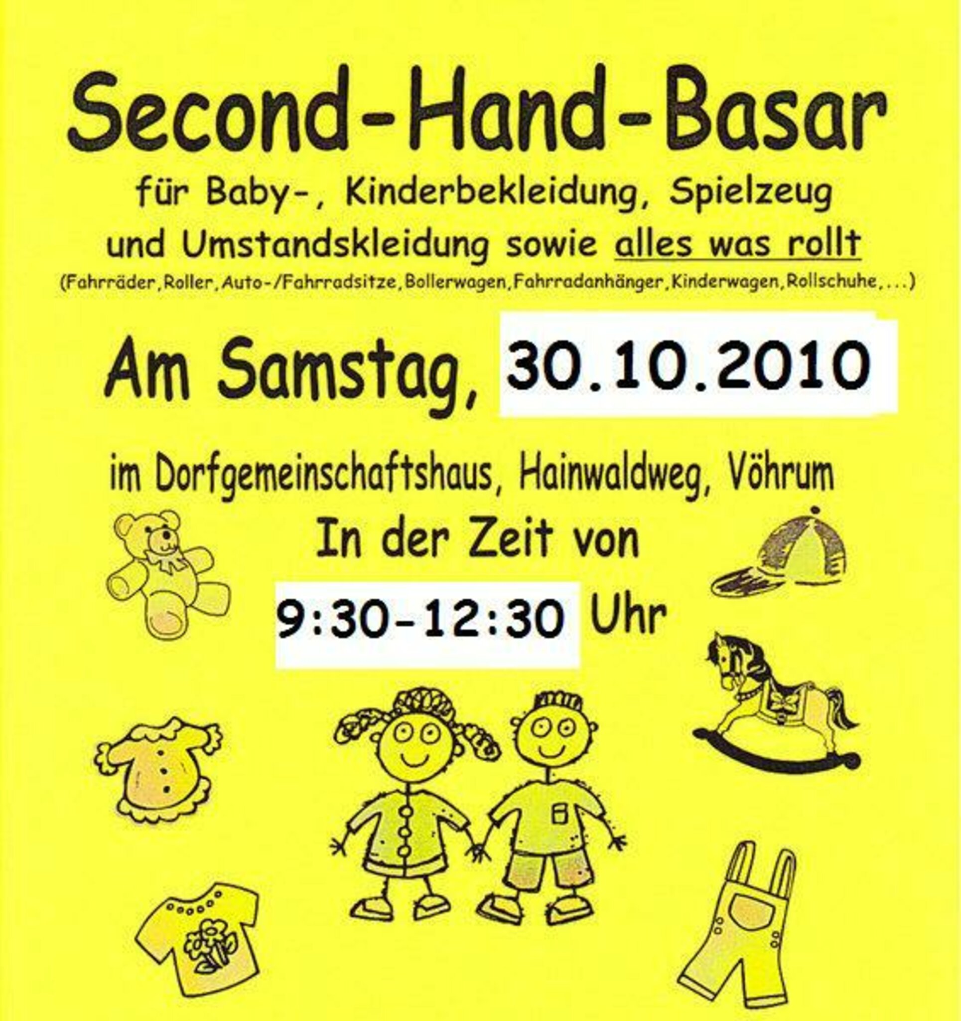 Basar für Baby- und Kinderbekleidung