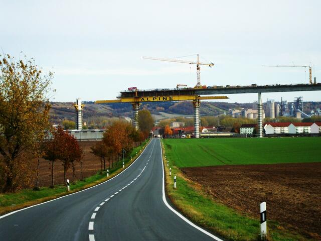 1.11.2010  Straßenüberquerrung (Wetzendorfer Strasse Rtg. Nebra)