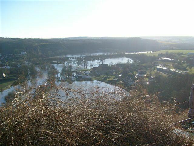 Blick vom Himmelreich über die Seeenlandschaft