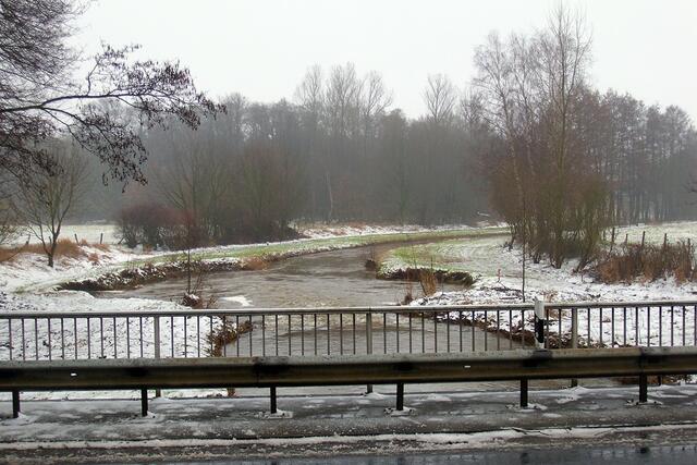 An der Straße Richtung Sorgensen