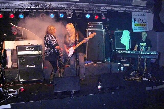 Wolfsburg 19.03.11 - JANE live on stage, Werner Nadolny, Dete Klamann, Rolf Vatteroth, Dr. Bogarth