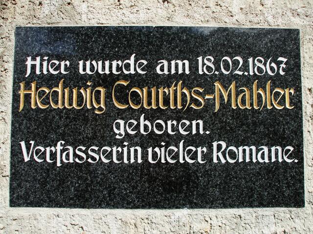 Gedenktafel