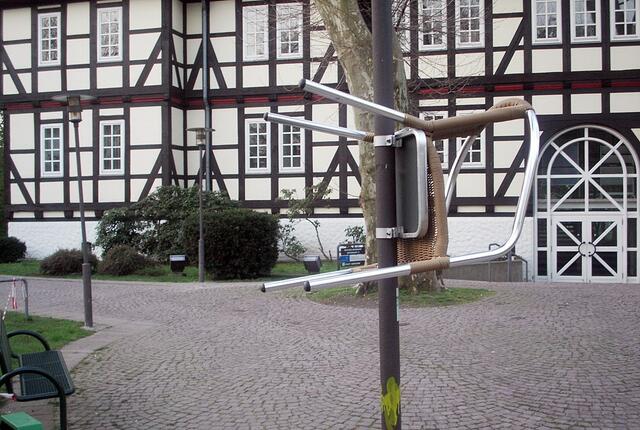 ...ohne Gurt...