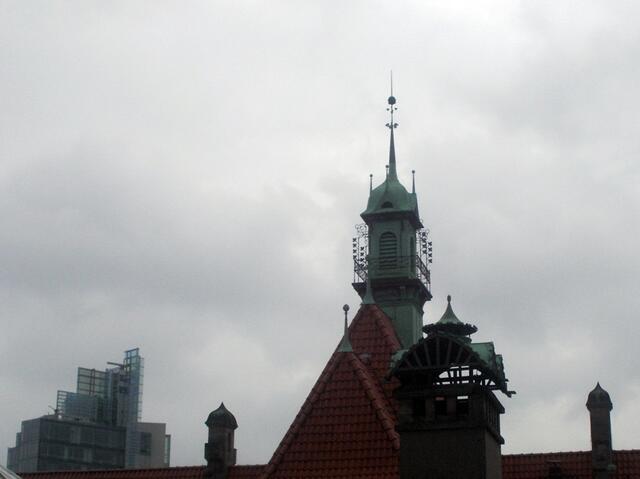 Aufstieg zur Rathauskuppel