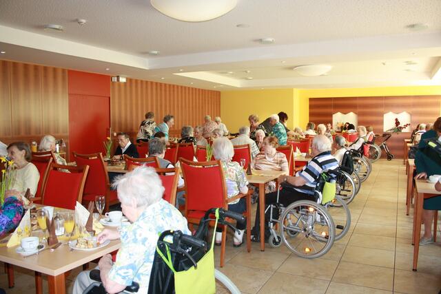 ...unser "Sonnenrestaurant" der Speisesaal heute...