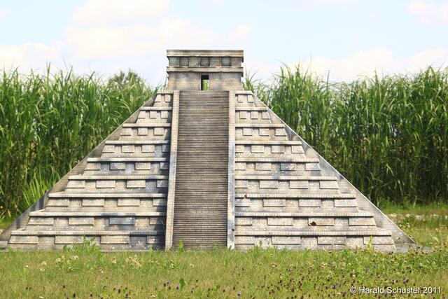 Pyramide des Kukulcán in Yucatán (Mexiko)