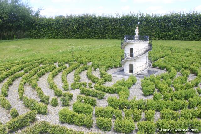 Labyrinth Stra in der Villa Pisani (Italien)