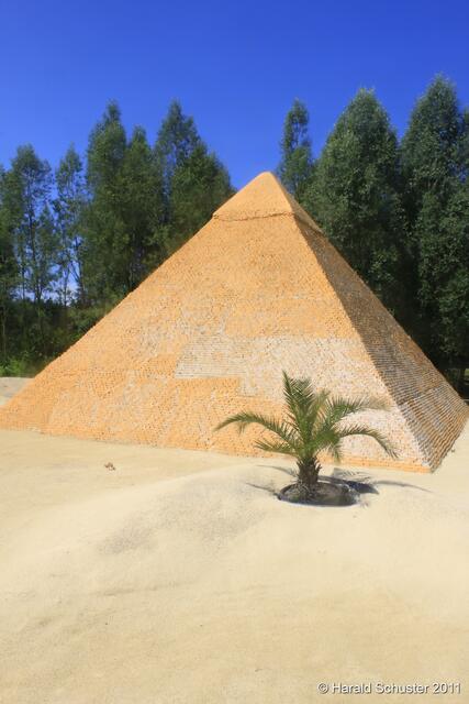 Chephren Pyramide in Gizeh (Ägypten)