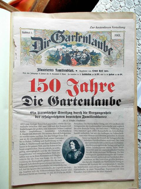 150 Jahre "Gartenlaube"