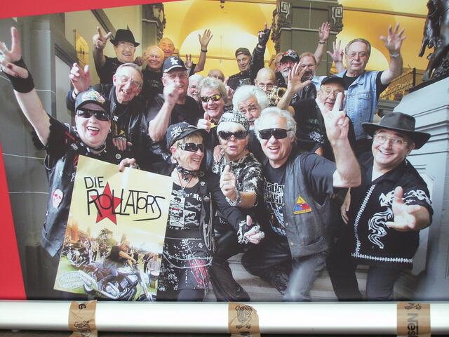 Das Bandplakat der Rollators