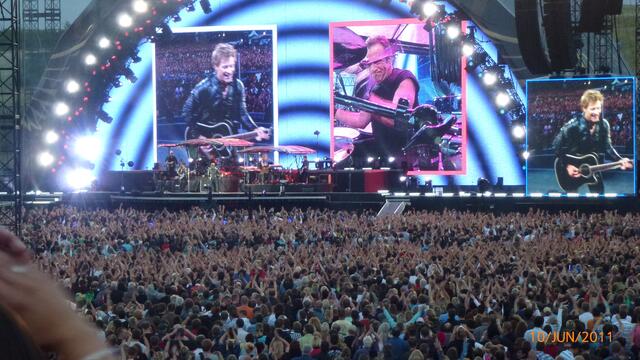 Alle Bon Jovi Bandmitglieder bewiesen, dass sie  Vollblutmusiker mit Herz und Seele sind.