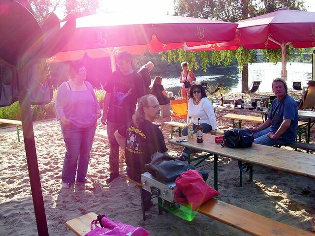 Strandflair am Veranstaltungsort