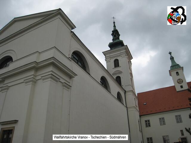 Wallfahrtskirche-Vranov bei Brünn / Brno Tschechien -Südmähren
