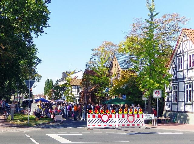 Die Grenze zur Straße "Vor dem Celler Tor"