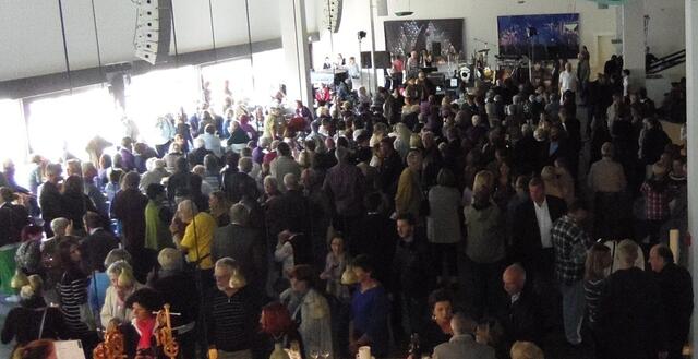 Die Halle war rappelvoll