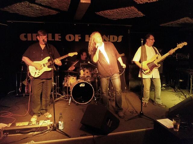 v.l.: Reiner Nold, Klaus Leppert, Torsten Ilg, Adi Cooper