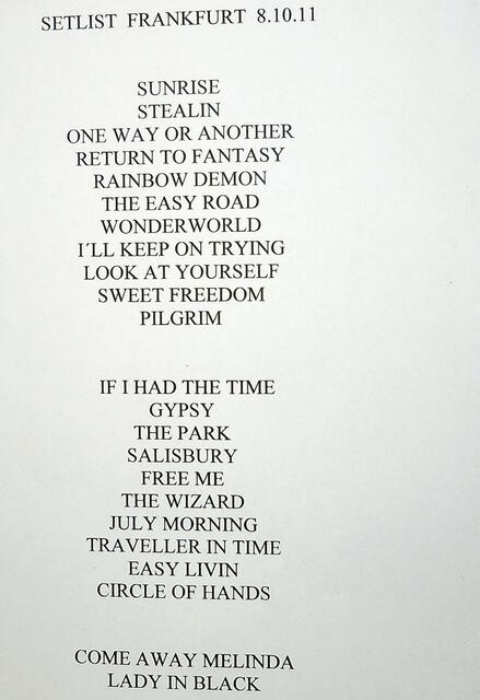 Songliste von "Circle Of Hands"