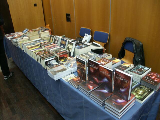 Der Stand des Verlags Saphir im Stahl