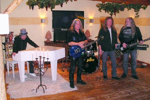 v.l. Werner Nadolny, Dete Klamann, Torsten Ilg, Rolf Vatteroth