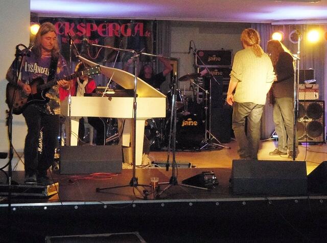 v.l. Dete Klamann, Werner Nadolny (verdeckt), Sven Petersen, Torsten Ilg, Rolf Vatteroth