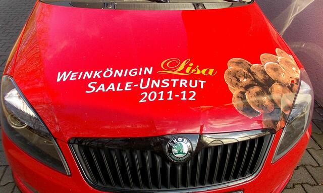 ... auf dem Parkplatz entdeckt !