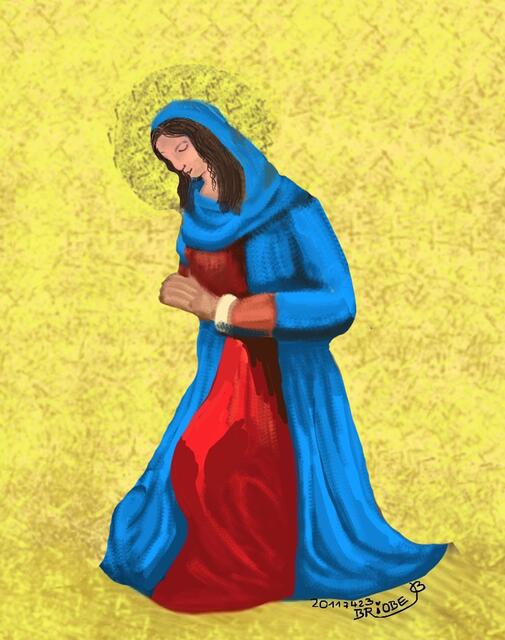App-Art Brushes Malerei von mir:
20117423-Maria-Adventskalender2011-Brushes-(c)BrigitteObermaier�