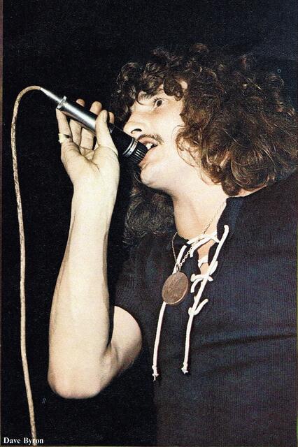 David Byron live | Foto: unbekannt
