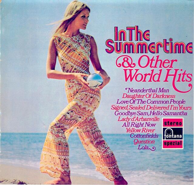 LP "In The Summertime & Other World Hits", Deutschland 1970. Songs von David Byron, Elton John, Daniel Boone. Ein Chartbusters-Sampler | Foto: LP-Cover
