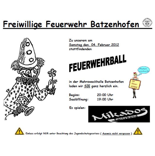 Einladungs-Flyer | Foto: FF Batzenhofen