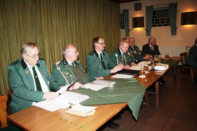 Der alte und zum großen Teil auch der neue Vorstand.