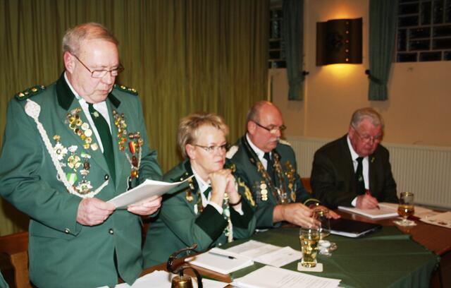 Rudi Smuda, Bettina Rasche, Peter Nolte v.K.S.V und Hermann Schaper als Ersatzschriftführer.