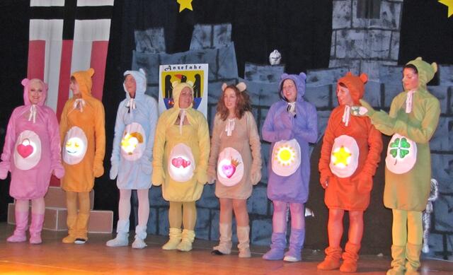 Die Tanzgruppe "Sunshine".