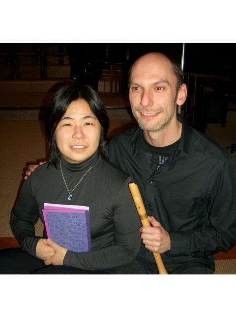 Naomi Yasumura und Ingo Voelkner. Auf dem Bild fehlt Antonie Schlegel | Foto: Das Bild wurde von Ingo Voelkner zur Verfügung gestellt