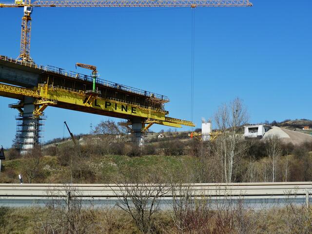 26.3.2012 ... Blick zu Osterbergtunnel !