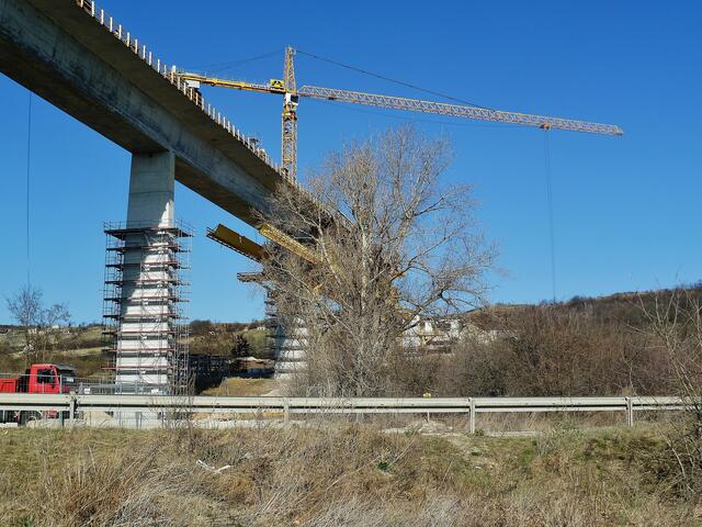 26.3.2012 ... Blick zu Osterbergtunnel !