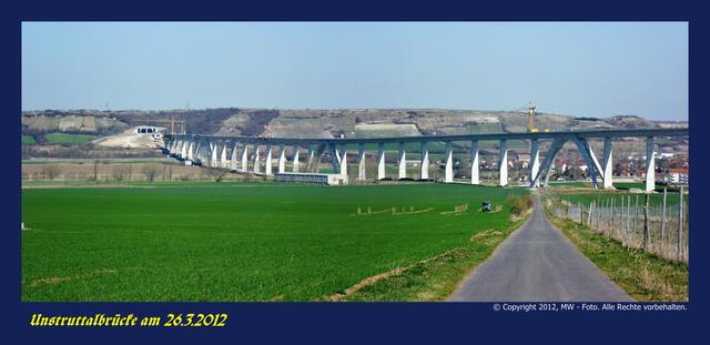 26.3.2012 ... Blick zu Osterbergtunnel !                                      Man vergleiche bitte das Bild mit dem 2. in dieser Serie !