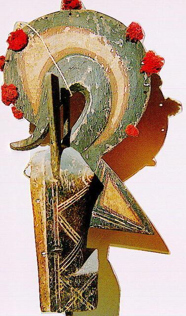 Hahnenmaske aus Mali