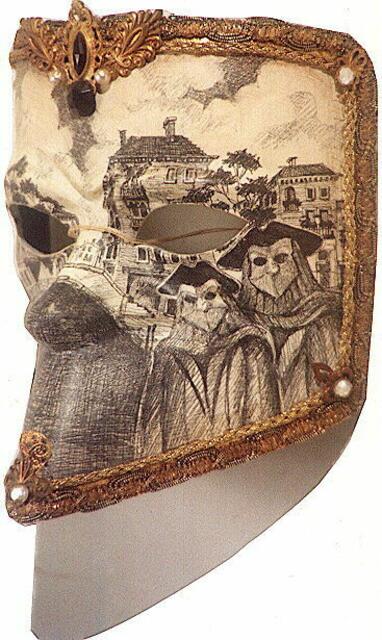 Pestdoktorenmaske Venedig