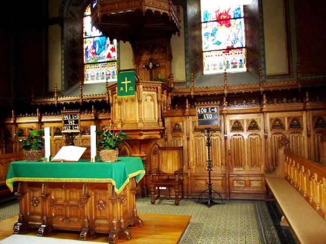 ........ in der evangelischen Kirche