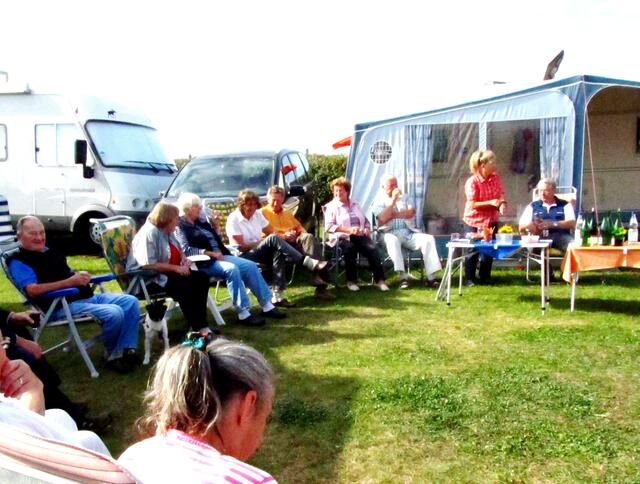Klönen in gemütlicher Runde