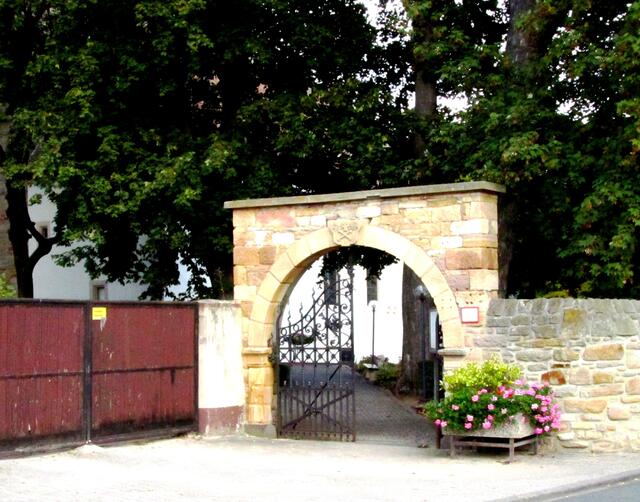Eingang " Kath.Kirchengemeinde St.Gallus "
