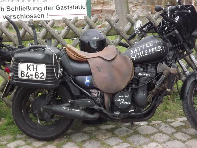 Dieser "Sattelschlepper" ist eine Augenweide.